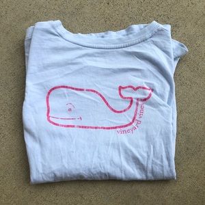 blue and pink vineyard vines long sleeve